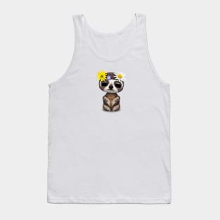 Cute Baby Sloth Hippie Tank Top